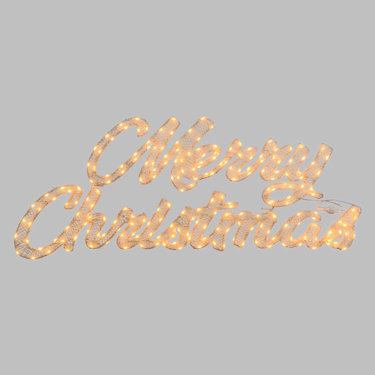 Écriture Merry Christmas 3D Light Cream & Brown, h. 37 cm, 214 Led blanc chaud traditionnel 4 Écriture Merry Christmas 3D Light Cream & Brown, h. 37 cm, 214 Led blanc chaud traditionnel 4