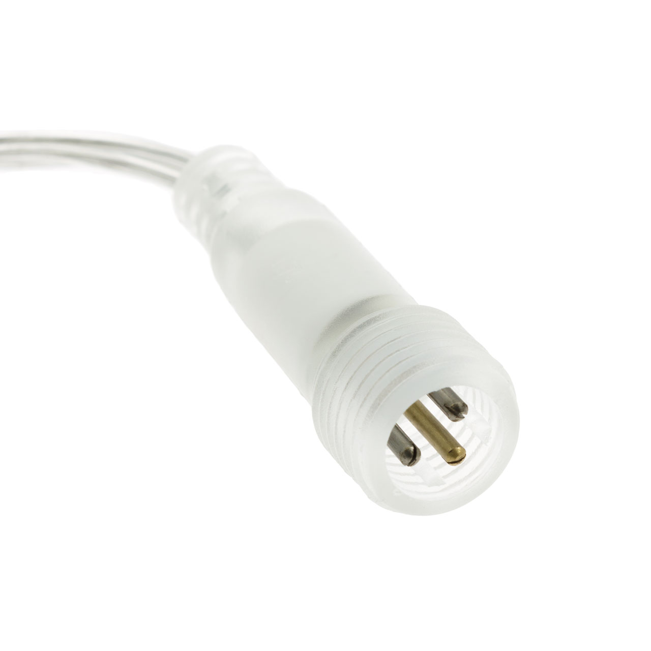 Curtain Light 2 x h 1 m, 84 Warm White and Cold White MaxiLEDs, transparent cable, extendable 5