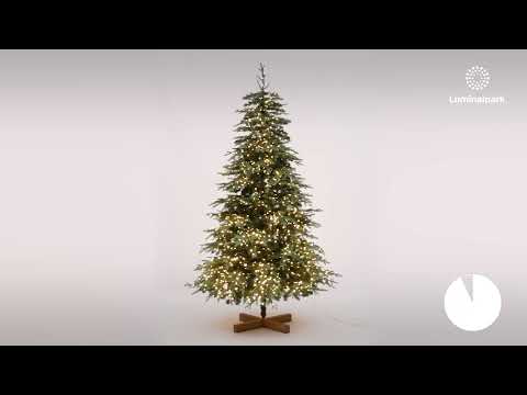 Künstlicher Tannenbaum Deluxe, Höhe 225 cm, 3850 integrierte MiniLED Warmweiß 2