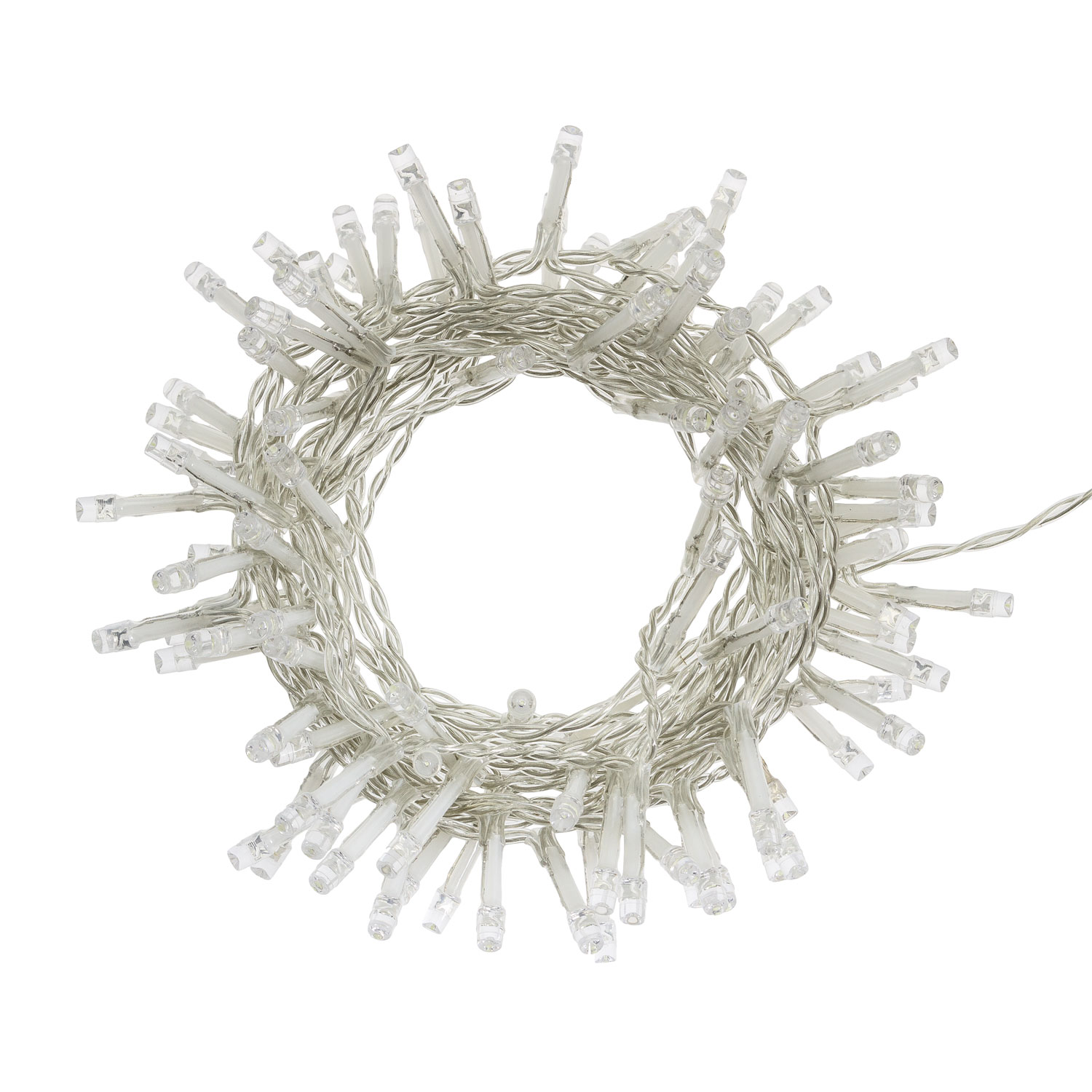Lichterkette 3,8 m, 96 LEDs kaltweiß 8 Lichterkette 3,8 m, 96 LEDs kaltweiß 8