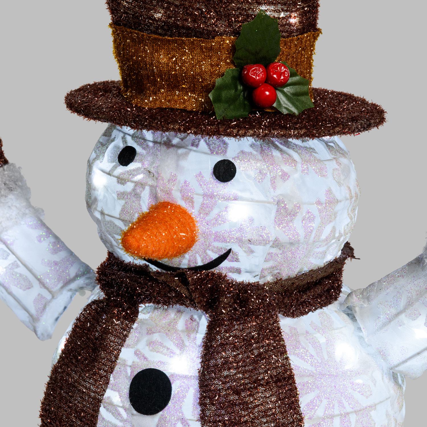Faltbarer Schneemann, h. 60 cm, aus Kunststoff 6 Faltbarer Schneemann, h. 60 cm, aus Kunststoff 6