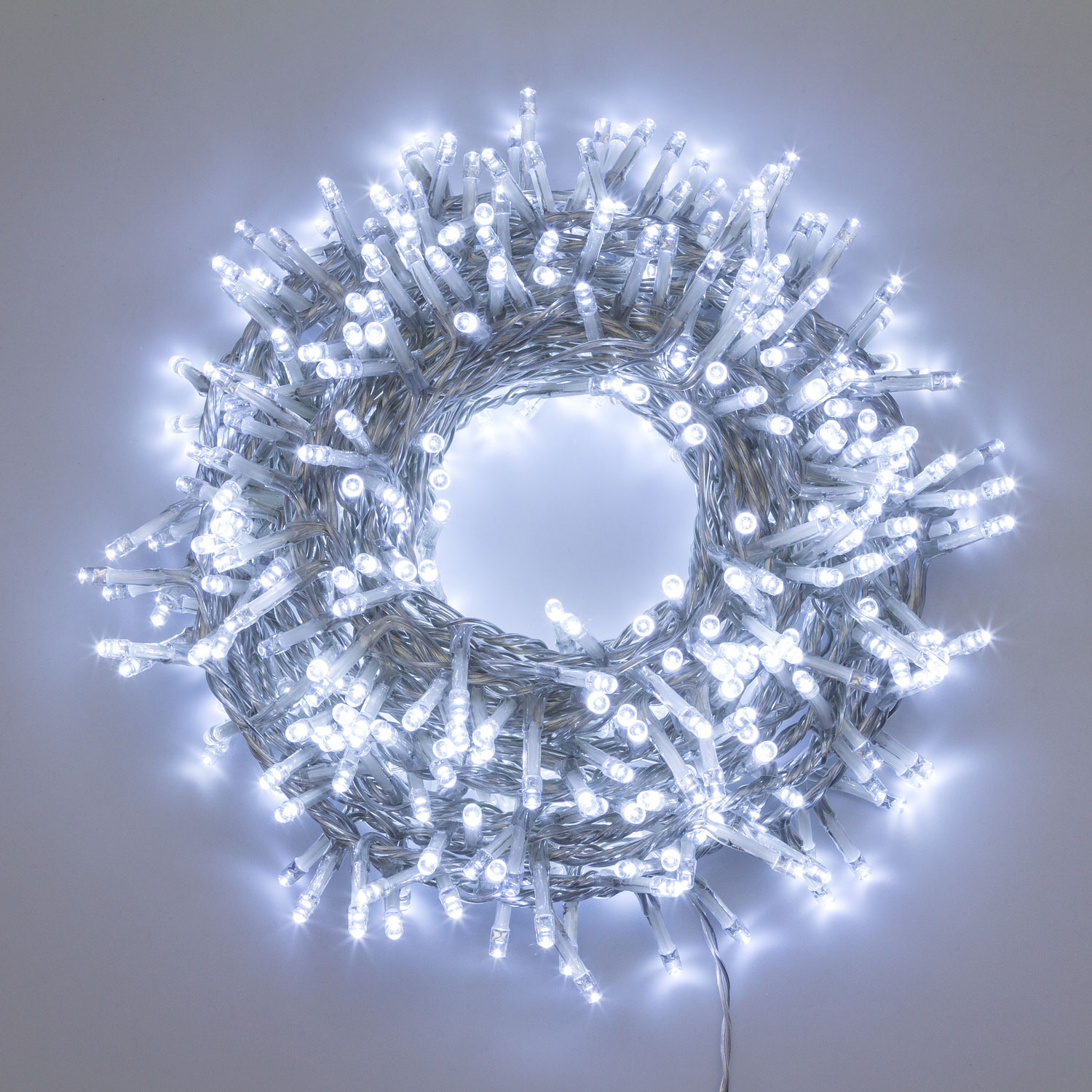 MiniCluster Lichterkette 14,9 m, 720 LEDs kaltweiß 8 MiniCluster Lichterkette 14,9 m, 720 LEDs kaltweiß 8