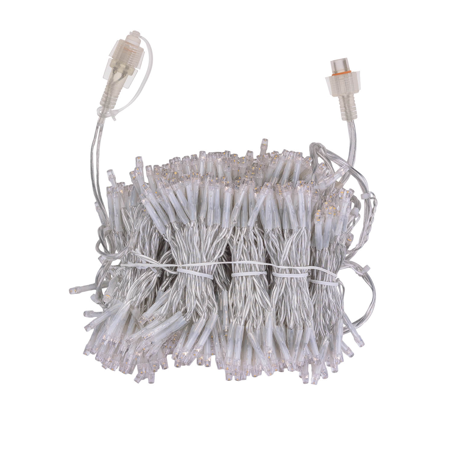 Rideau Extra Dense Connect+ 1,2 x h 2,4 m, 800 led blanc chaud, câble transparent, prolongeable 3 Rideau Extra Dense Connect+ 1,2 x h 2,4 m, 800 led blanc chaud, câble transparent, prolongeable 3