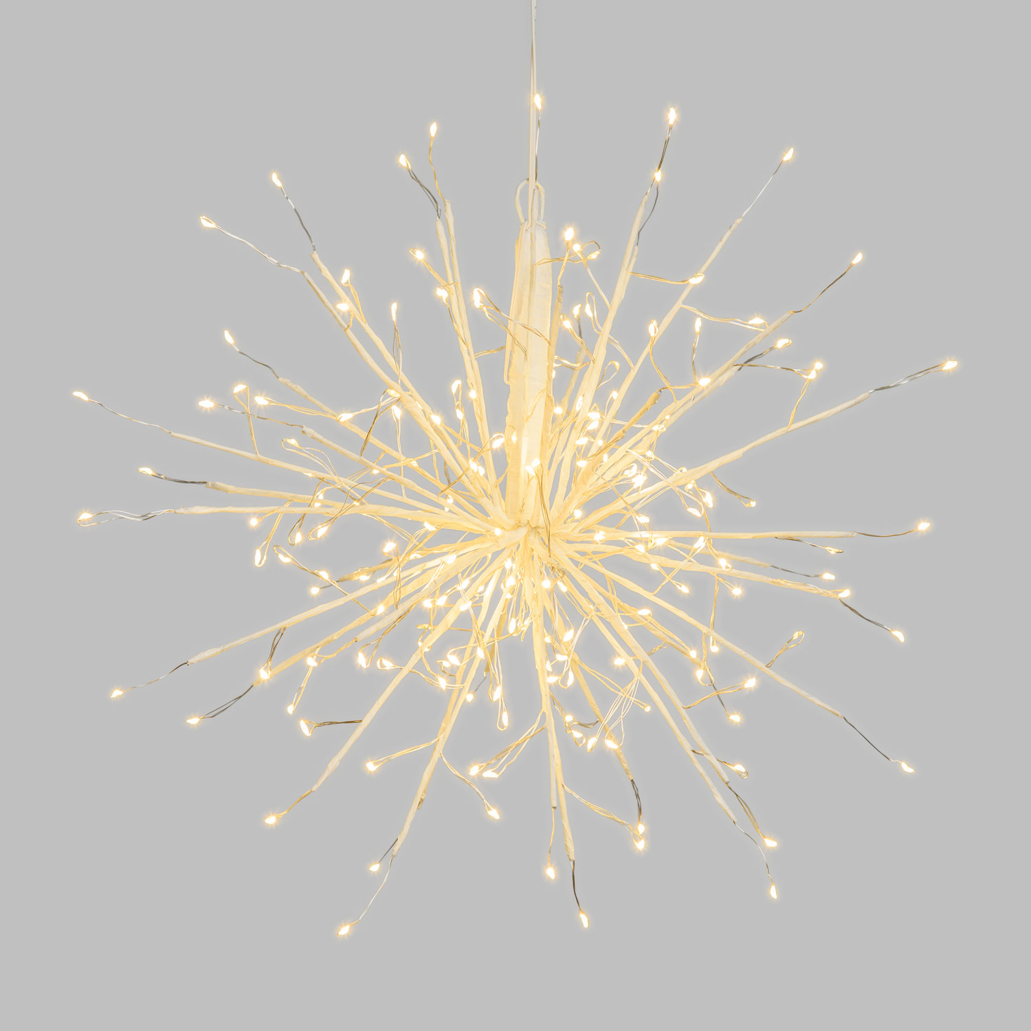 TWIGball Tiglio bianca, 35 cm, 200 microled bianco caldo, interno 6 TWIGball Tiglio bianca, 35 cm, 200 microled bianco caldo, interno 6