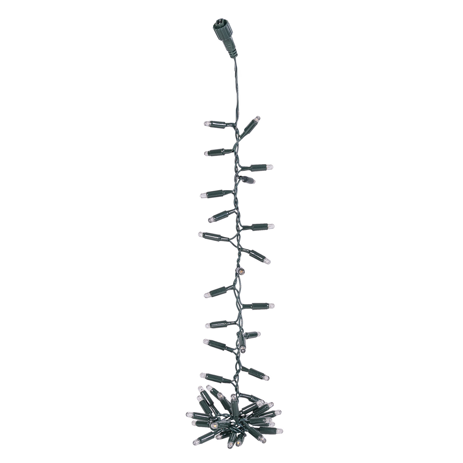 Festón Colgante Connect ProLine 36V, 0,8 m, 40 maxiled blanco cálido, cable verde 5
