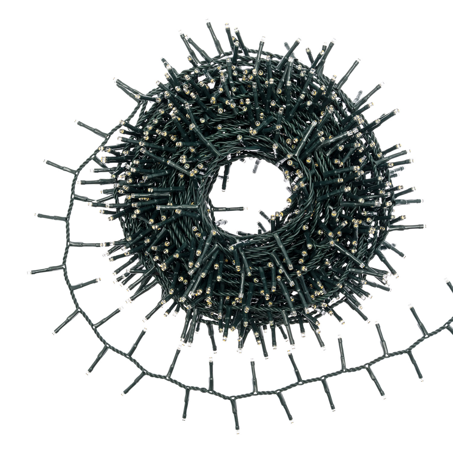 20 m Mini Cluster String light, 1000 miniLEDs warm white and white 4 20 m Mini Cluster String light, 1000 miniLEDs warm white and white 4