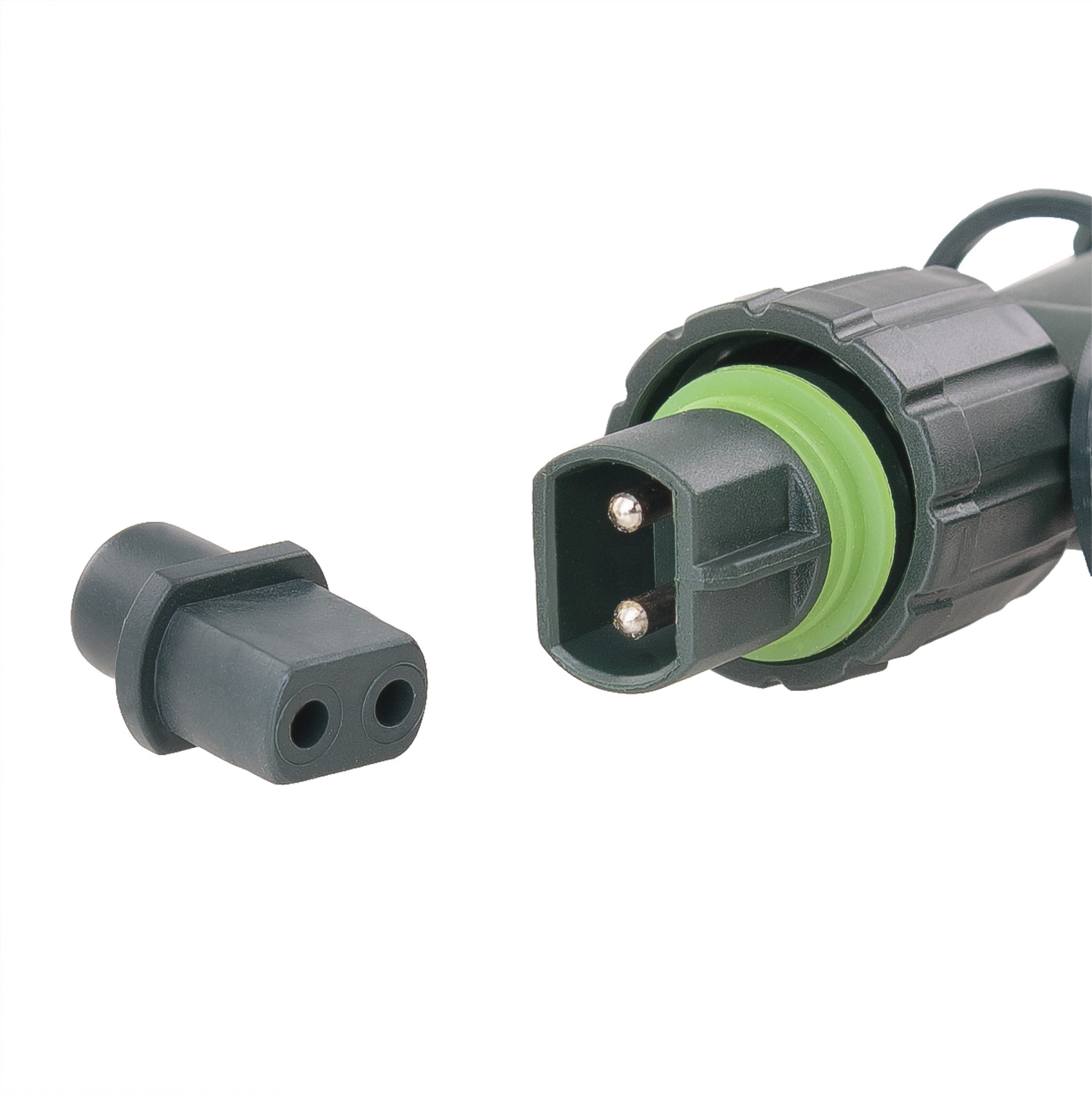 Steifer Multiverbinder Connect ProLine 36V, 2 Ausgänge, grün 2 Steifer Multiverbinder Connect ProLine 36V, 2 Ausgänge, grün 2