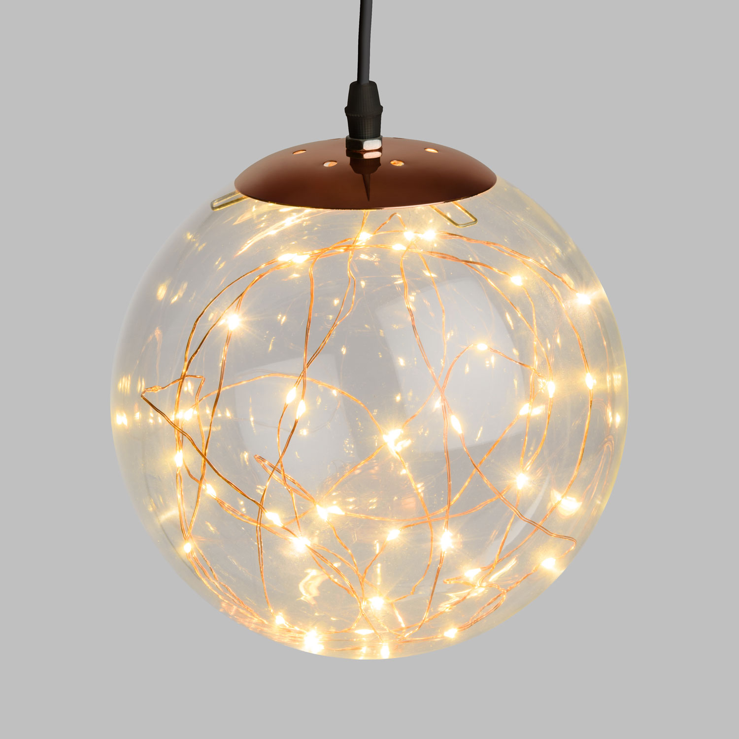 Lampada vintage a sfera con microled bianco caldo, Ø 20 cm 9 Lampada vintage a sfera con microled bianco caldo, Ø 20 cm 9