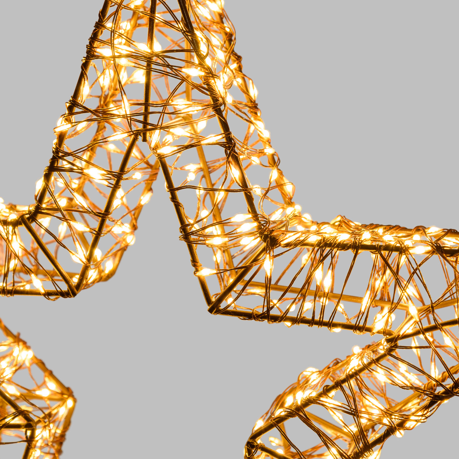 Étoile 3D, Ø 35 cm, 800 Micro led blanc chaud et blanc froid, intérieur 5 Étoile 3D, Ø 35 cm, 800 Micro led blanc chaud et blanc froid, intérieur 5