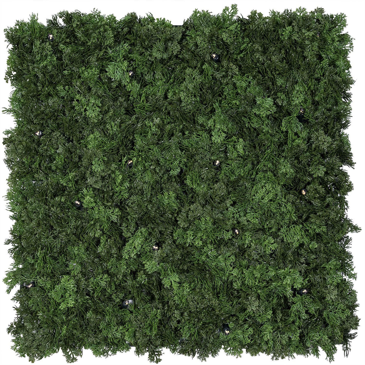 Panneau de Lichen artificiel vert forêt Green Wall Light, 16 Maxiled Dual Color blanc chaud 8