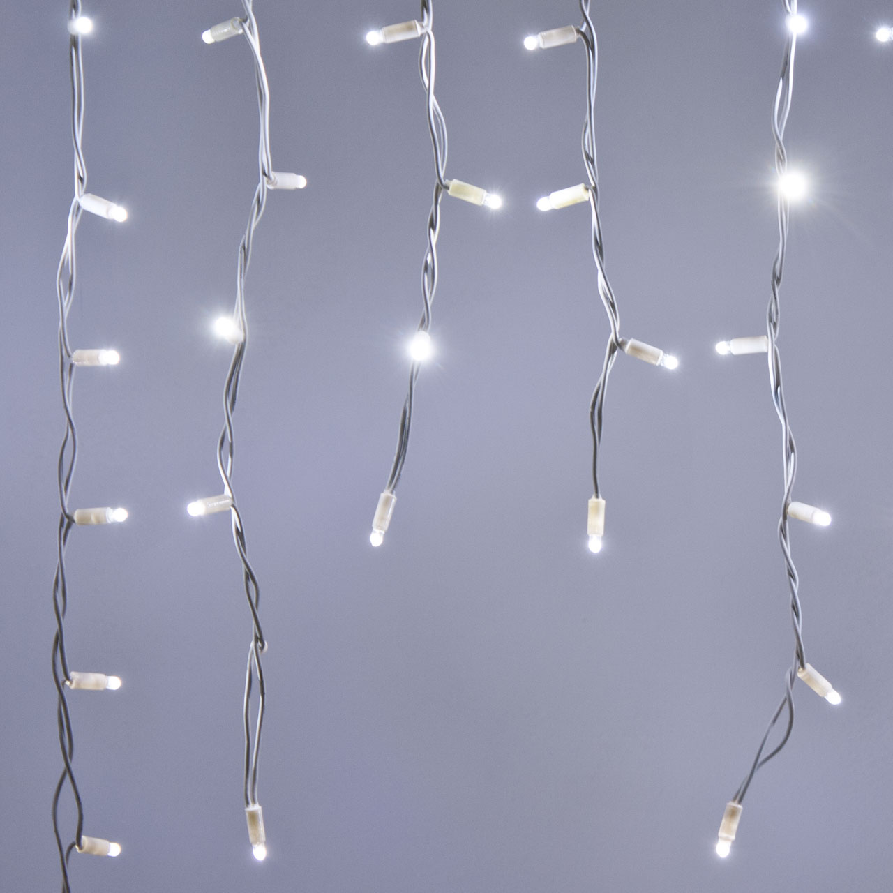 Stalattite 3 x h 0,9 m, 228 maxiled bianco freddo, cavo bianco, prolungabile, IP67 4 Stalattite 3 x h 0,9 m, 228 maxiled bianco freddo, cavo bianco, prolungabile, IP67 4