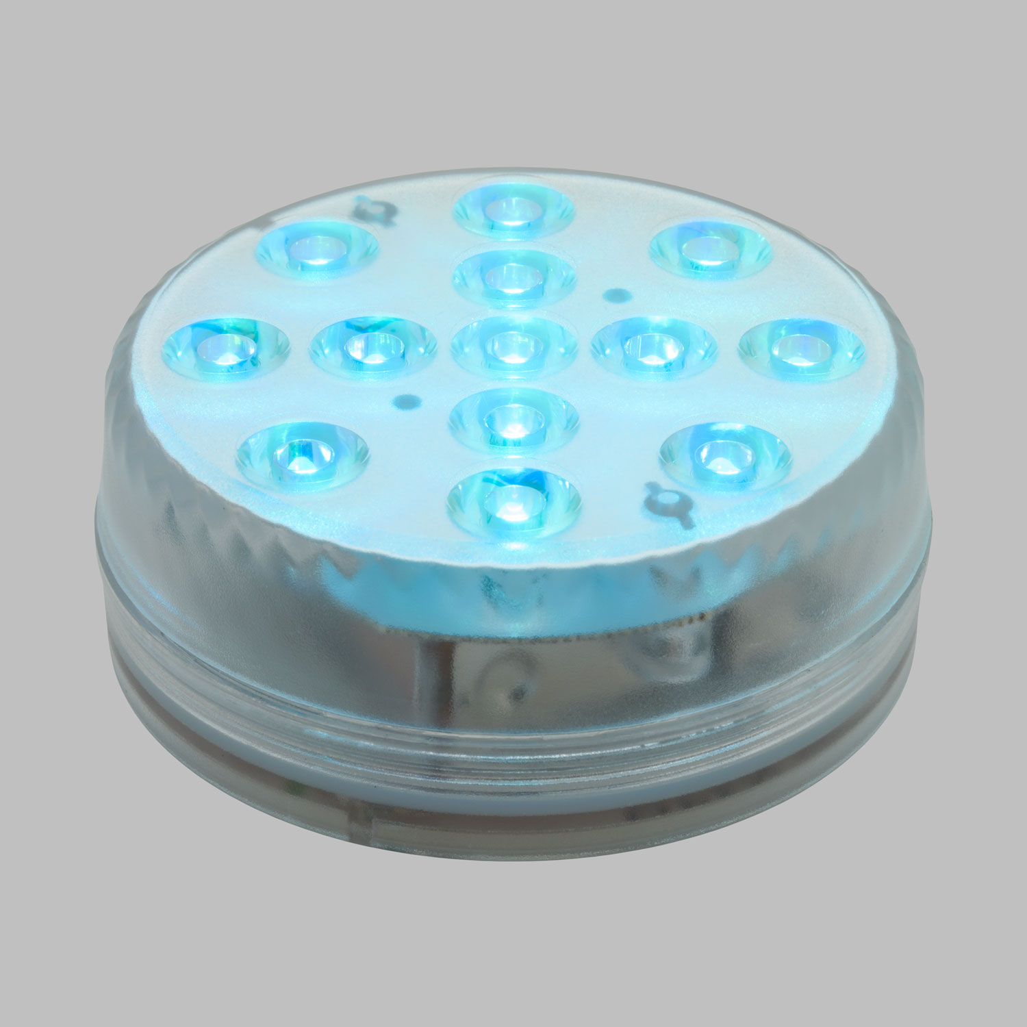 Tea Light Disco sumergible a pilas, led ultra luminosos RGB 14 Tea Light Disco sumergible a pilas, led ultra luminosos RGB 14