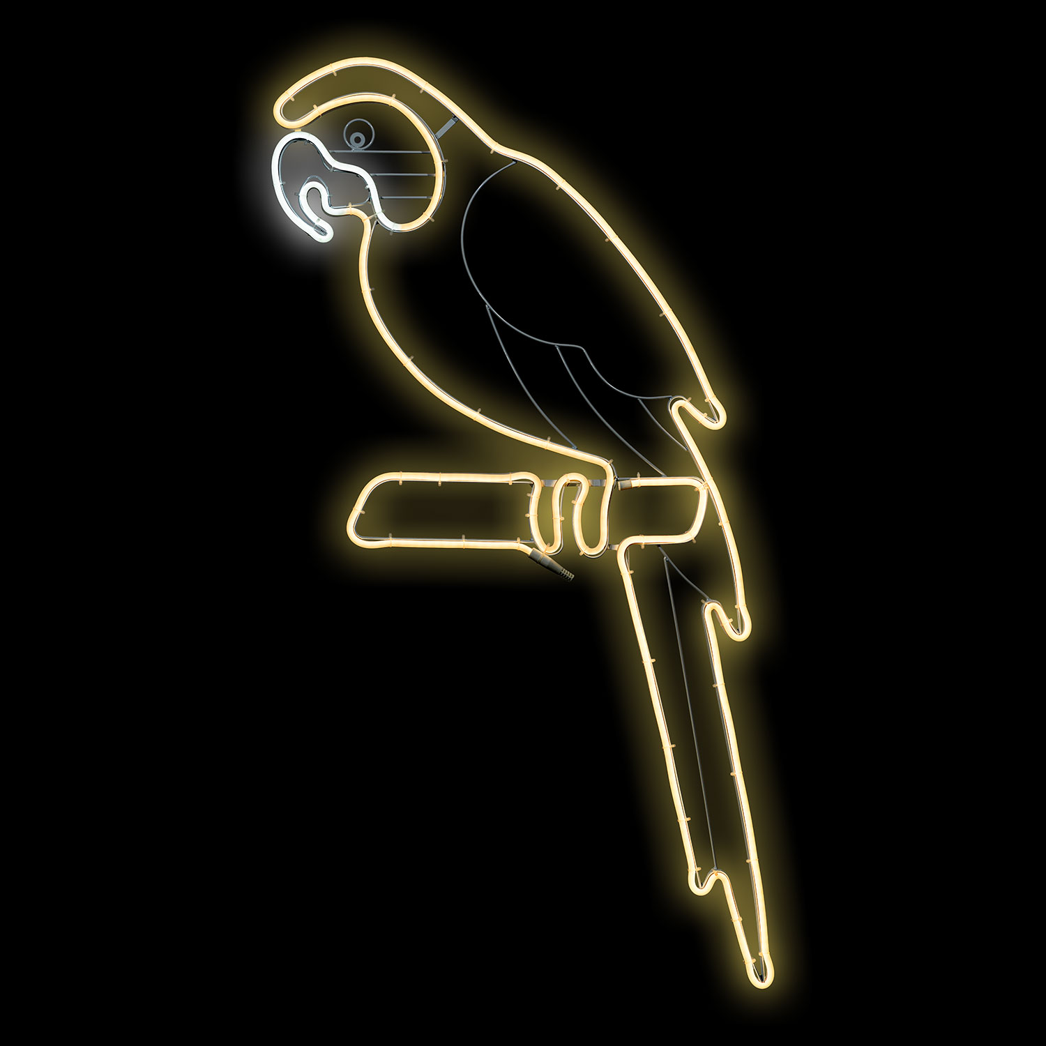 Parrot Neon Lights SMD, h. 120 cm, White and Warm White Leds 4 Parrot Neon Lights SMD, h. 120 cm, White and Warm White Leds 4