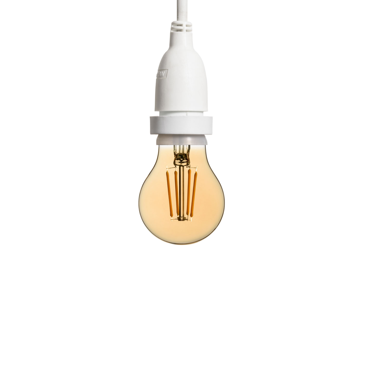 Bombilla led, 8 vatios estándar Ø 67 mm regulable colgante, 3 m de cable blanco 2