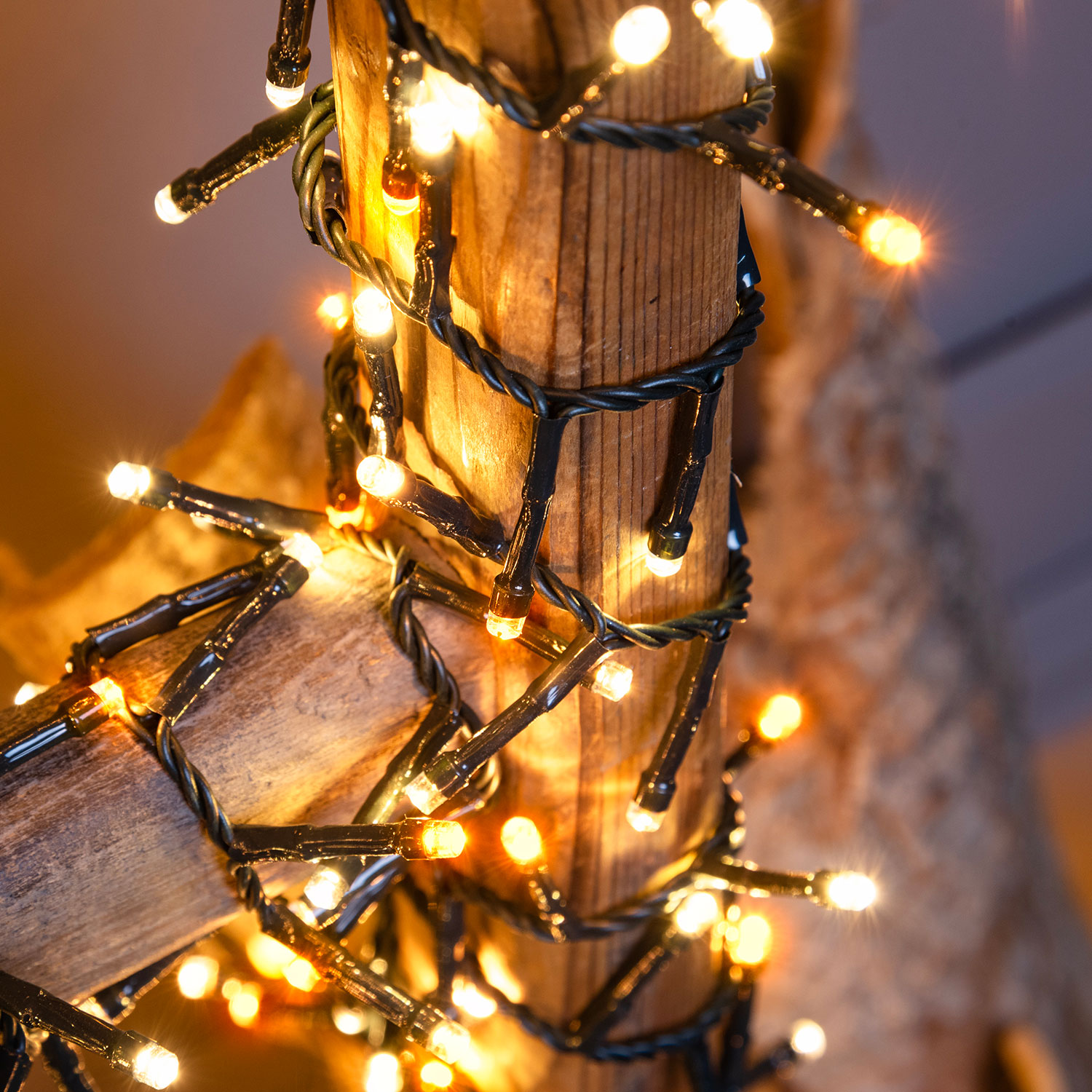 14,9m, 720 Traditional Warm White and Warm White LEDs Mini Cluster String Lights, Green cable 3 14,9m, 720 Traditional Warm White and Warm White LEDs Mini Cluster String Lights, Green cable 3