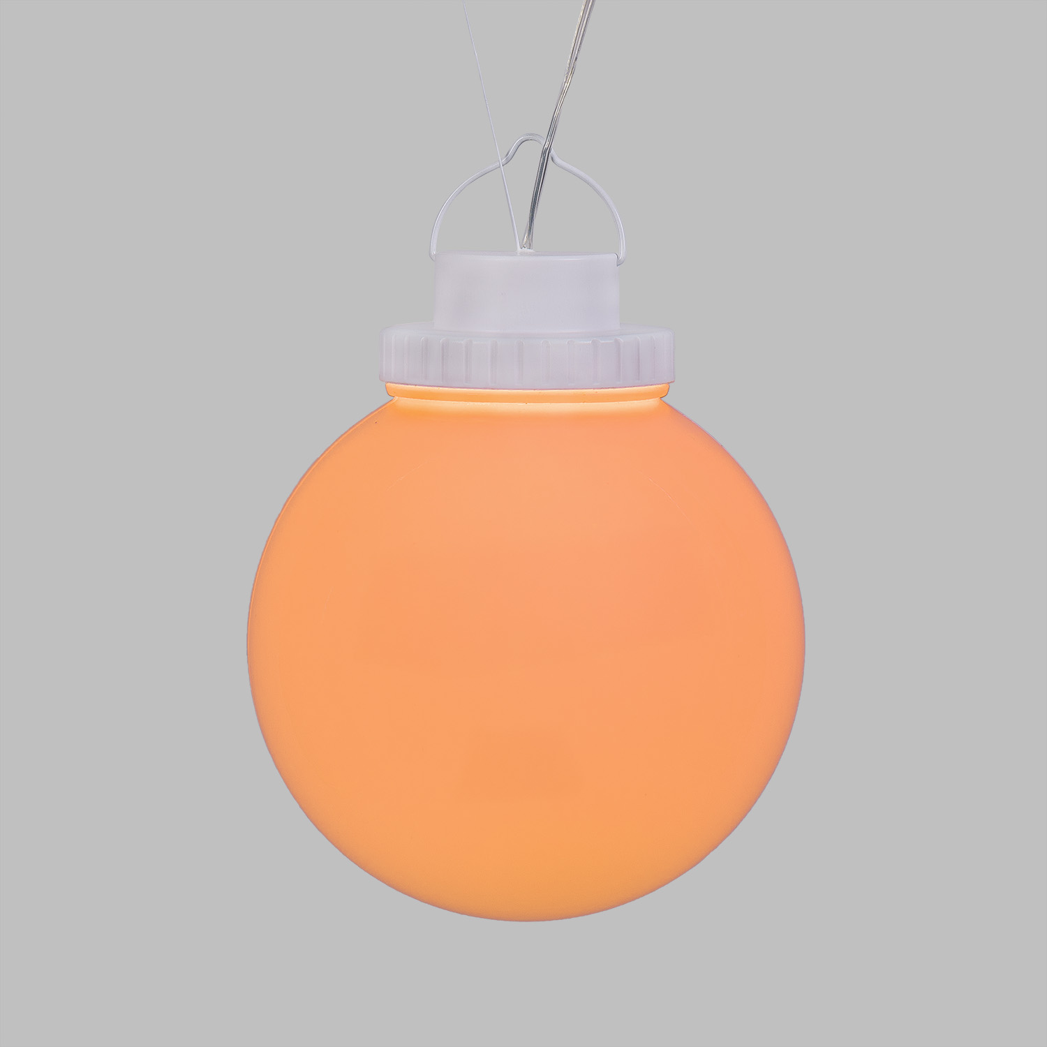 Color Light Ball Ø 20 cm, Connect ProLine 36V, RGB- und Warmweiß-LEDs, transparentes Kabel 8