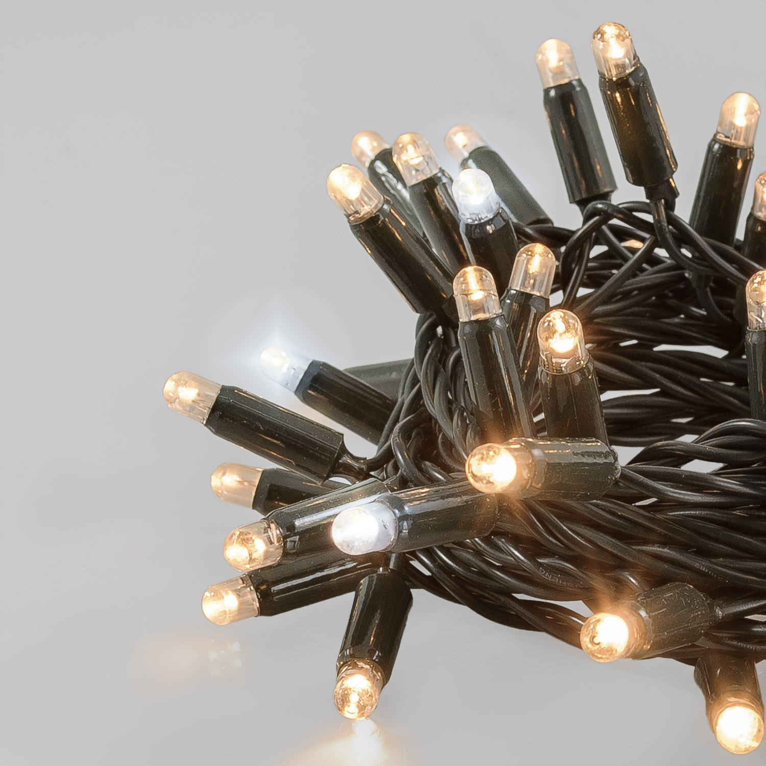 Catena Connect ProLine 36V, 8 m, 80 maxiled bianco caldo soft, cavo verde 7