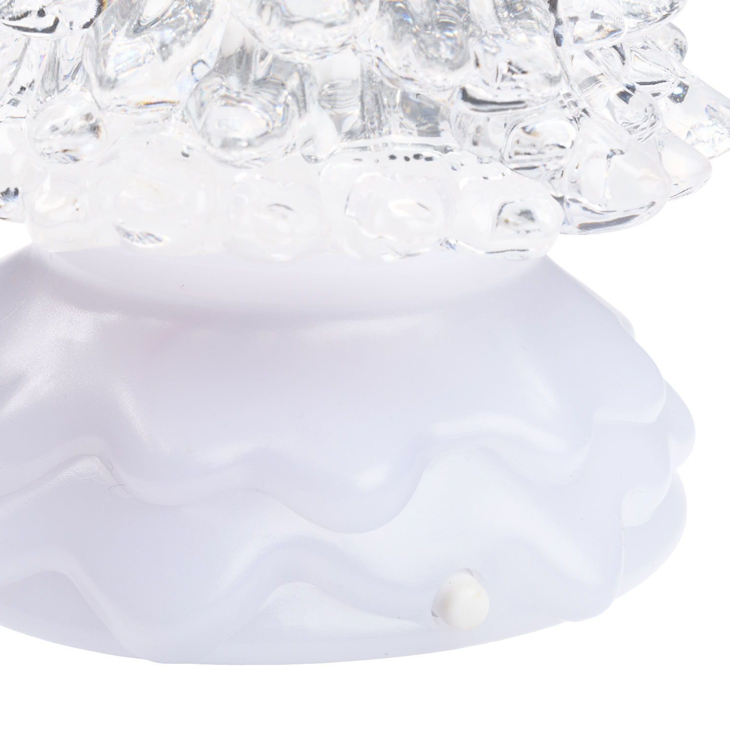 Sapin de Noël Acrylique effet Glaçé, led blanc chaud 7 Sapin de Noël Acrylique effet Glaçé, led blanc chaud 7