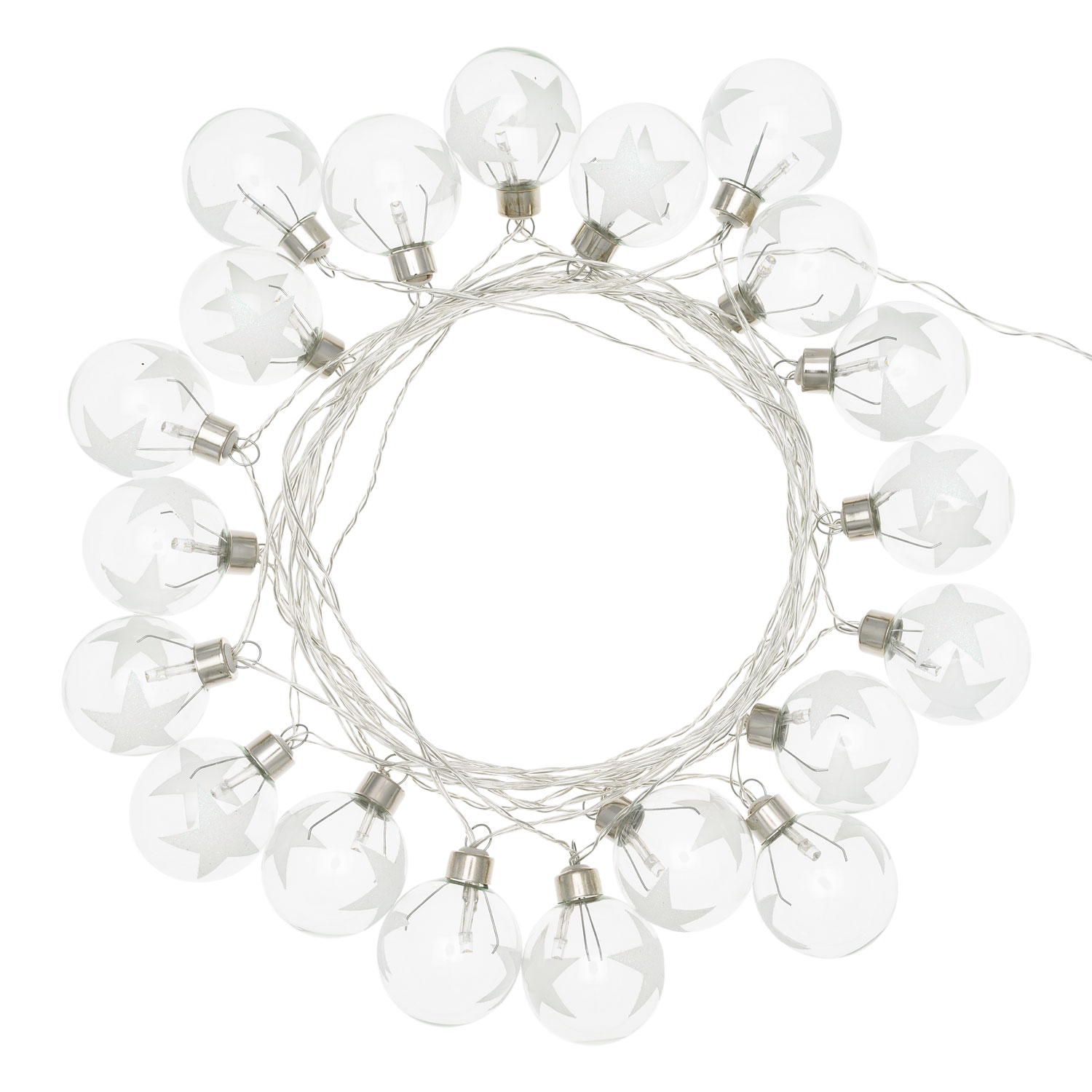 Guirnalda Led con bombillas estrellas 6,5m 3 Guirnalda Led con bombillas estrellas 6,5m 3