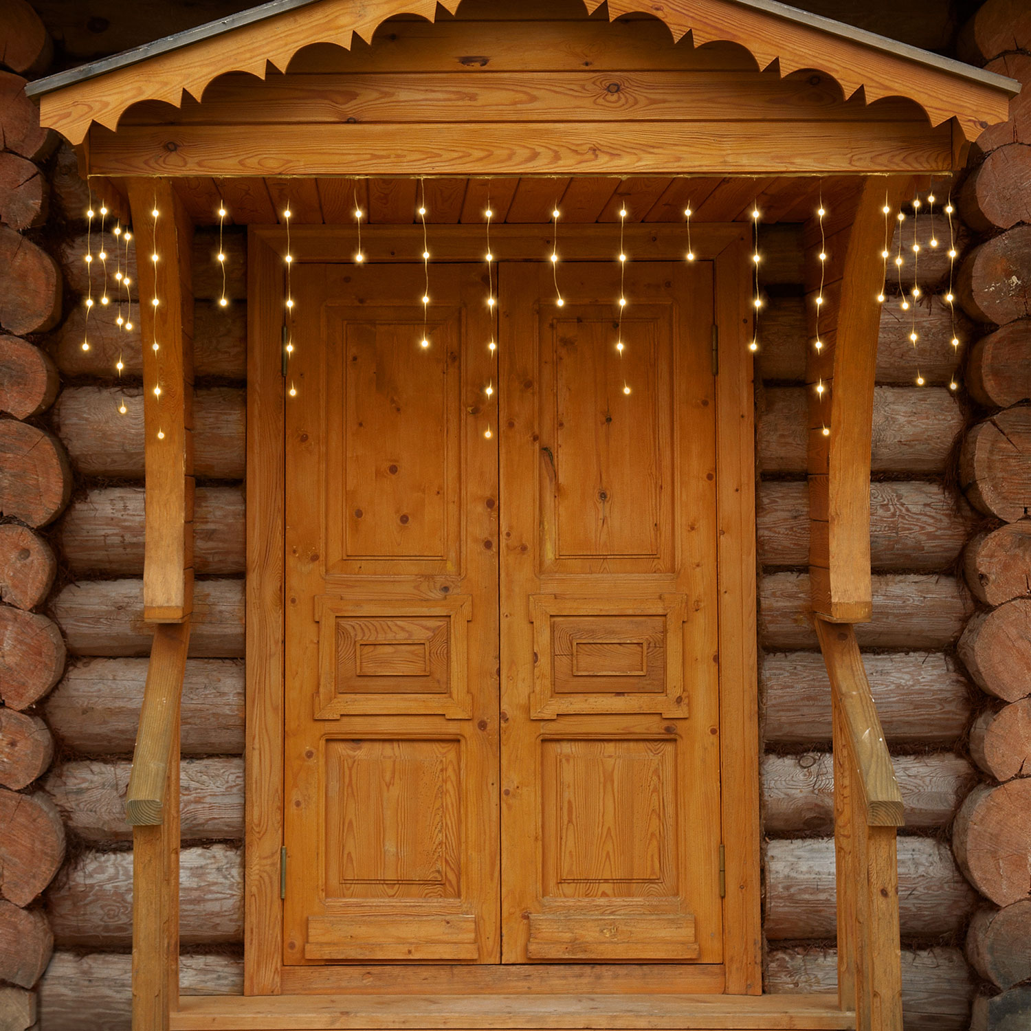 Eisregen-Dekolichterkette 3,75 m, 100 MiniKugeln Gummy Ø10mm, MicroLEDs warmweiß 5 Eisregen-Dekolichterkette 3,75 m, 100 MiniKugeln Gummy Ø10mm, MicroLEDs warmweiß 5