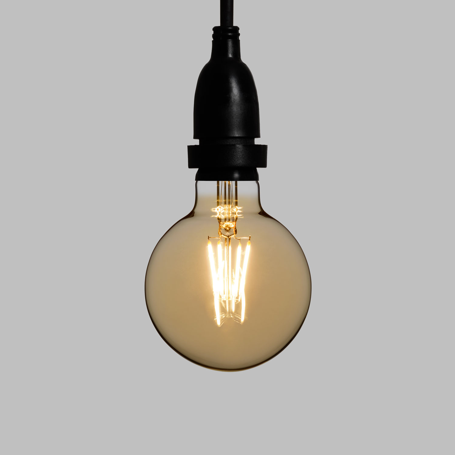 Guirnalda 5m con bombillas led colgantes de 8W globo Ø 95mm, regulables 3 Guirnalda 5m con bombillas led colgantes de 8W globo Ø 95mm, regulables 3