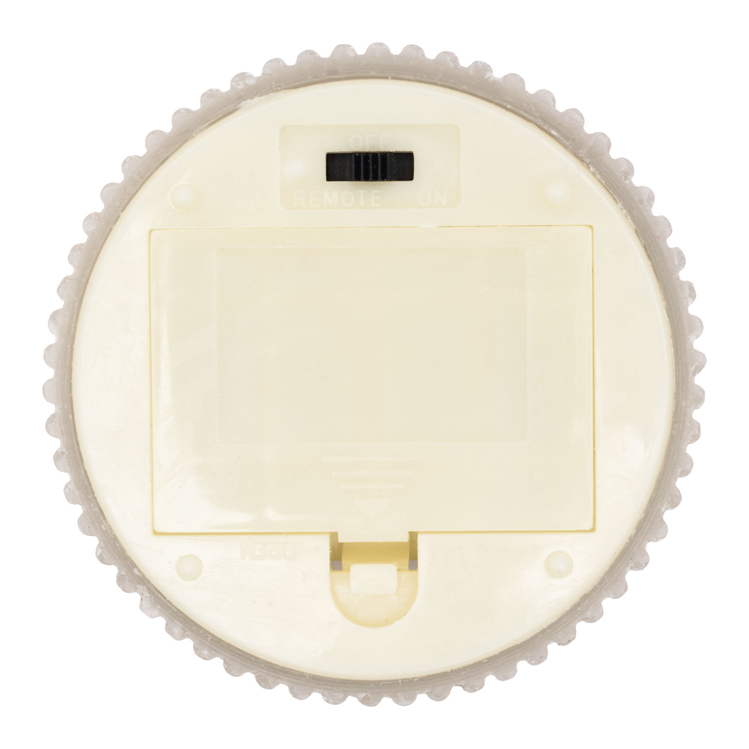 Lot de 3 bougies gris marron à nervures en cire, flamme en mouvement 4 Lot de 3 bougies gris marron à nervures en cire, flamme en mouvement 4