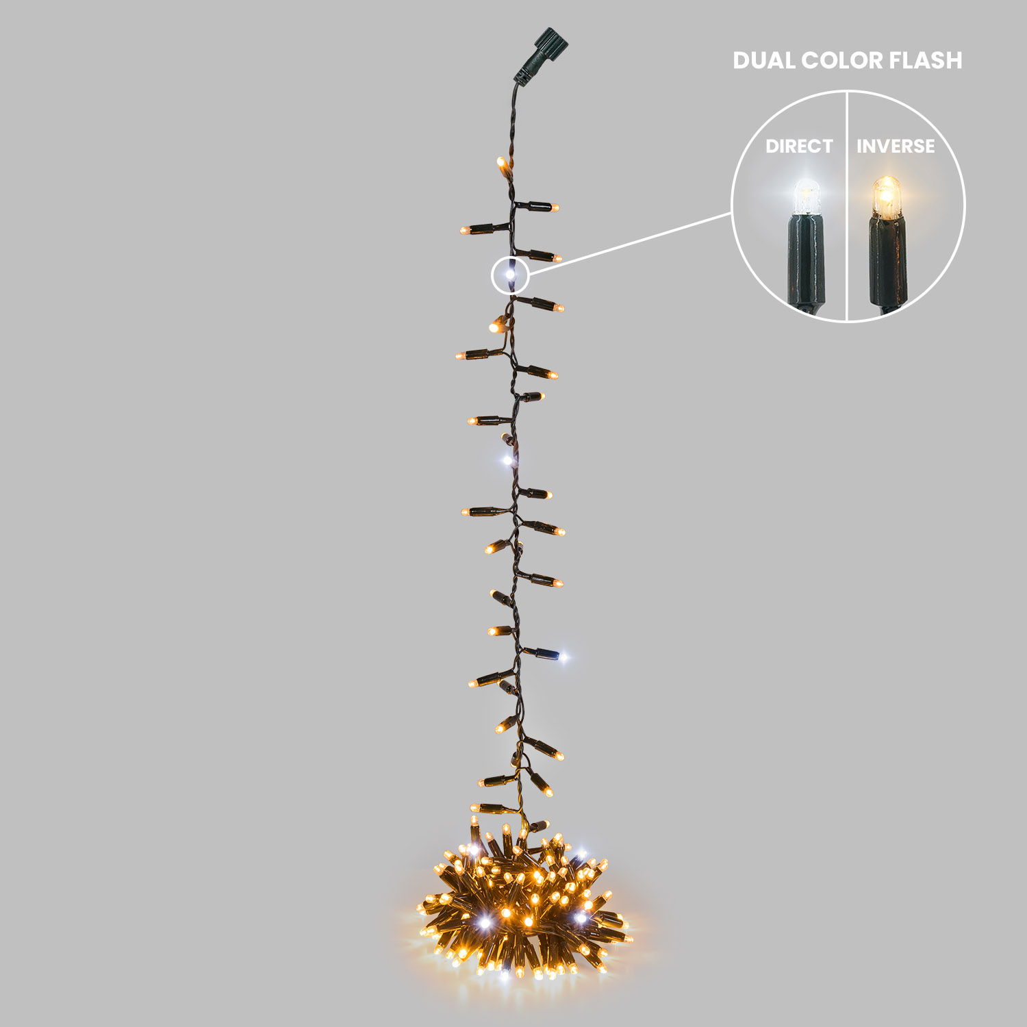 3 m Connect ProLine 36V Cluster Pendant, 150 warm white maxiled, green cable