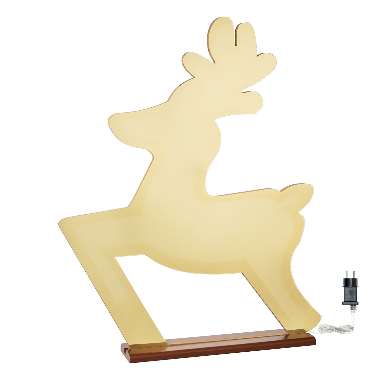 Reno luminoso efecto Infinity Mirror, h. 83 cm, led blanco extra cálido 3 Reno luminoso efecto Infinity Mirror, h. 83 cm, led blanco extra cálido 3