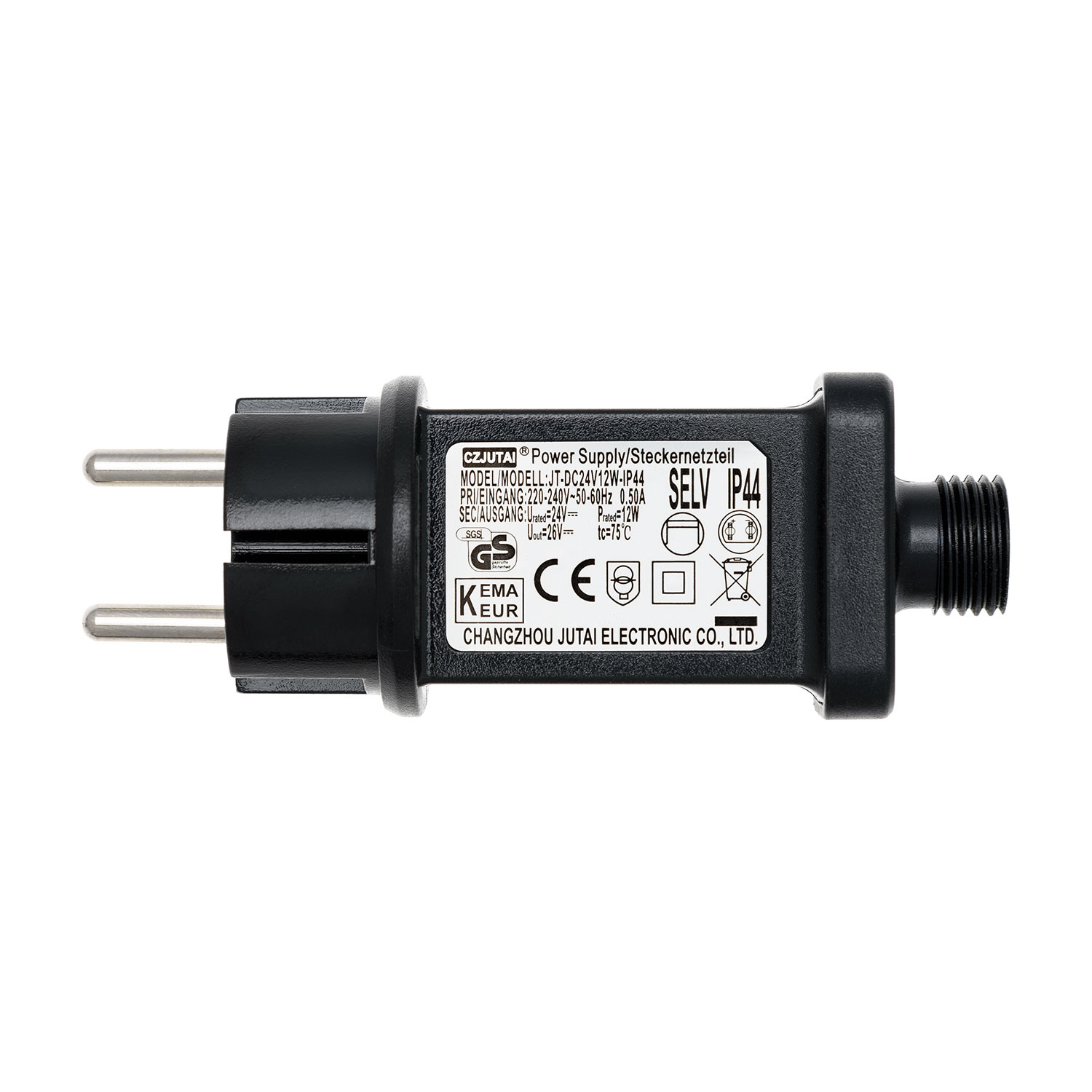 24 Volt DC, Max 12 Watt Transformer for Decorative Lights 1