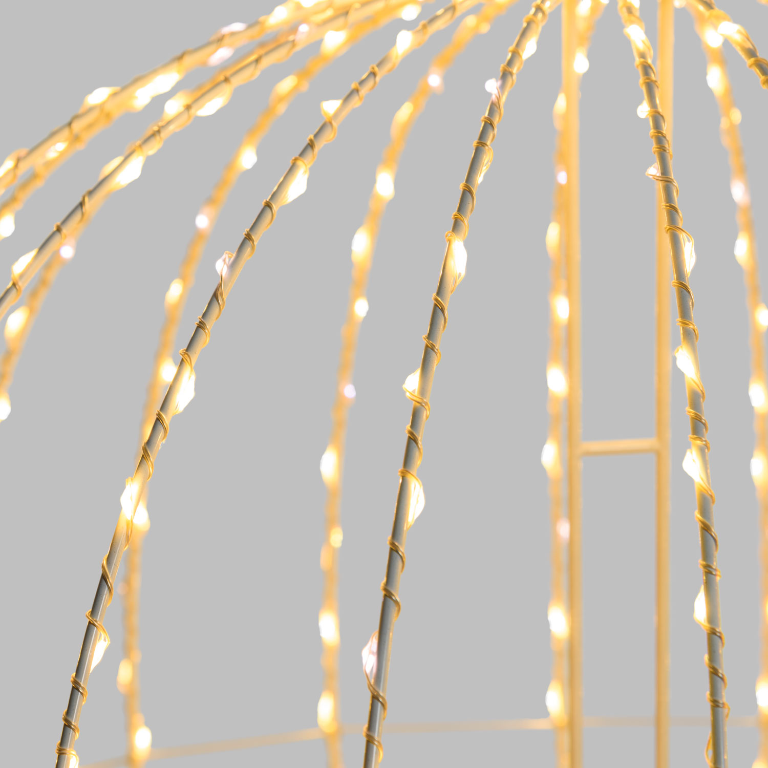 Esfera blanca 3D plegable, Ø 54 cm, microled blanco cálido y frío, uso interior 8 Esfera blanca 3D plegable, Ø 54 cm, microled blanco cálido y frío, uso interior 8