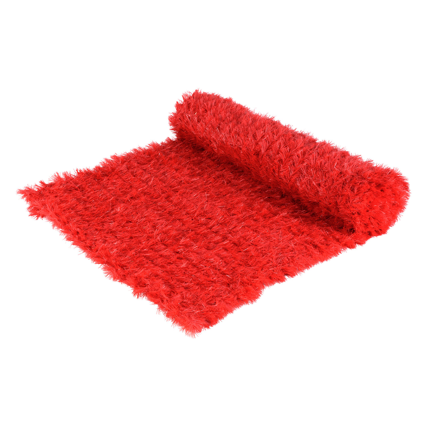 Carpet di finto pino rosso professionale h. 1 x 5m, maglia 5 x 5 cm 1 Carpet di finto pino rosso professionale h. 1 x 5m, maglia 5 x 5 cm 1