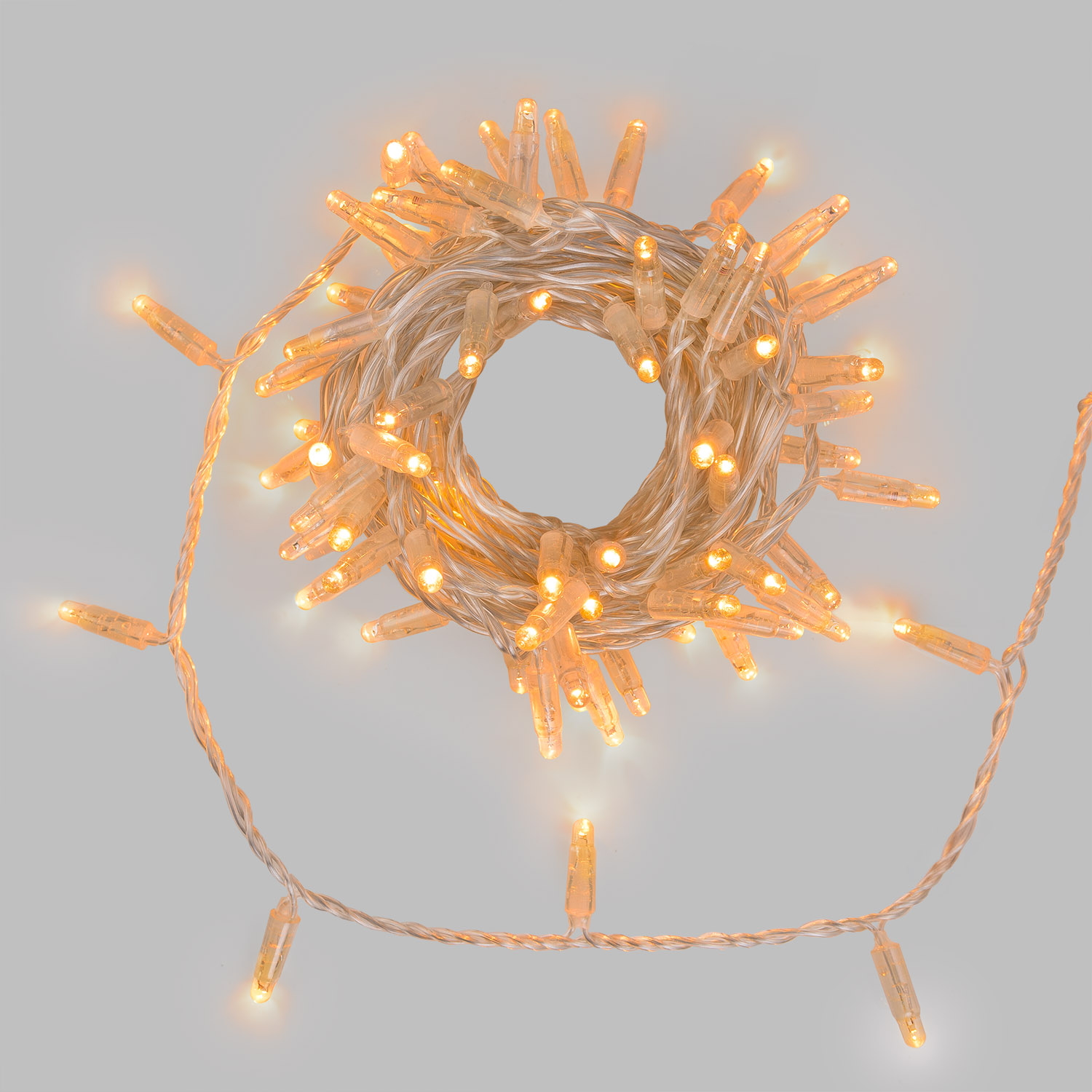 8 m Warm White Connect ProLine 36V String Lights, 80 maxiLEDs, transparent cable, connectable