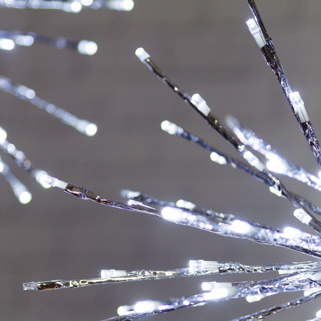 TWIGball argento, h. 60 cm, led bianco freddo 5 TWIGball argento, h. 60 cm, led bianco freddo 5