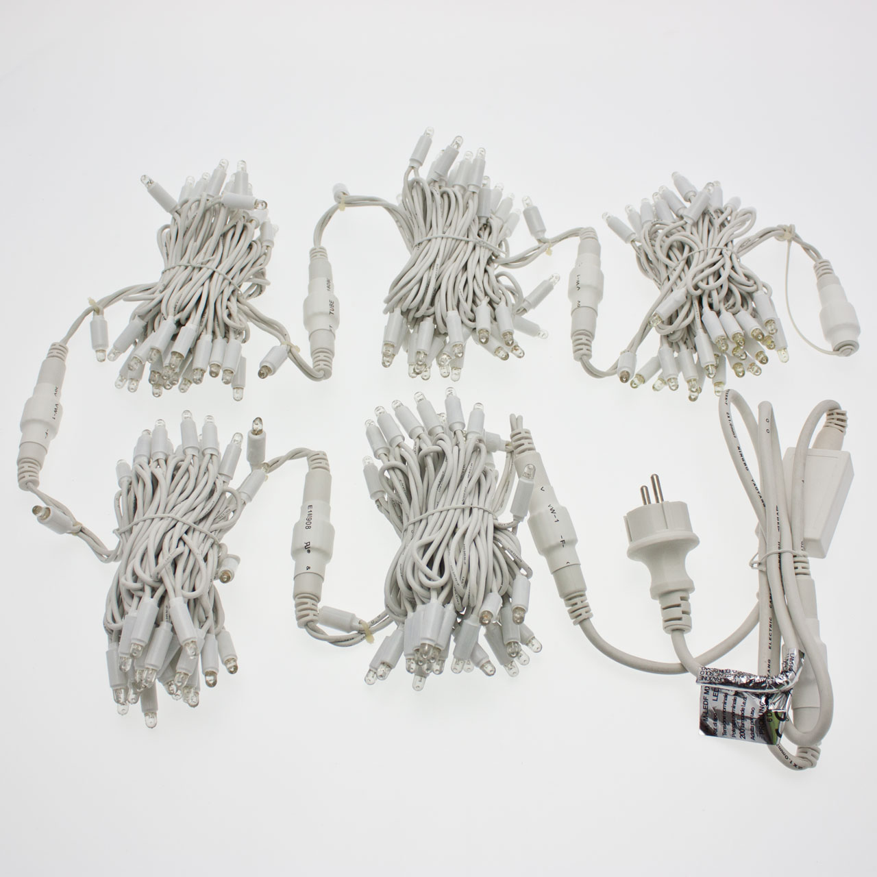 Lichterkette 20 m, 200 MaxiLEDs kaltweiß, weißes Kabel 4 Lichterkette 20 m, 200 MaxiLEDs kaltweiß, weißes Kabel 4