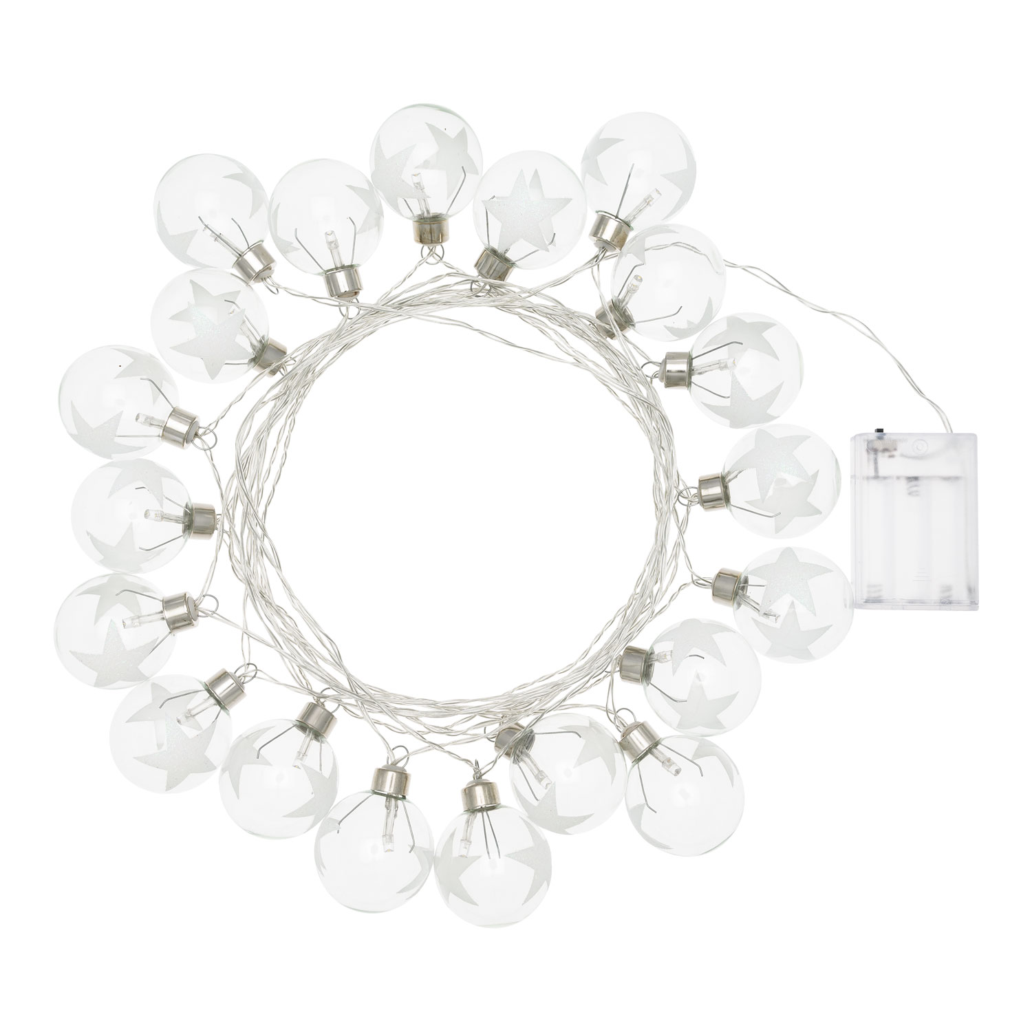 Guirnalda Led con bombillas estrellas 6,5m 2 Guirnalda Led con bombillas estrellas 6,5m 2