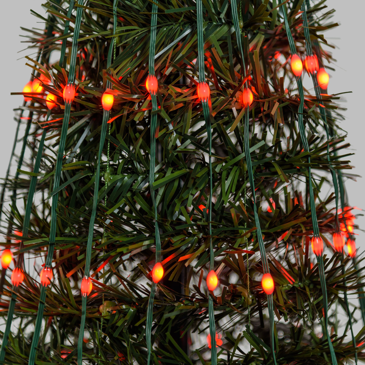 Faltbarer Baum aus künstlichem Kiefer, h. 180 cm, 304 RGB LED Lichterperlen 24 Faltbarer Baum aus künstlichem Kiefer, h. 180 cm, 304 RGB LED Lichterperlen 24