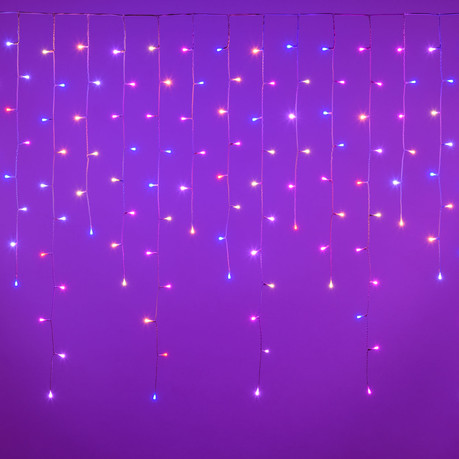 3.15 x H. 1.1m Ultra Bright Wonder Icicle Lights, 175 RB and Warm White LEDs 1 3.15 x H. 1.1m Ultra Bright Wonder Icicle Lights, 175 RB and Warm White LEDs 1