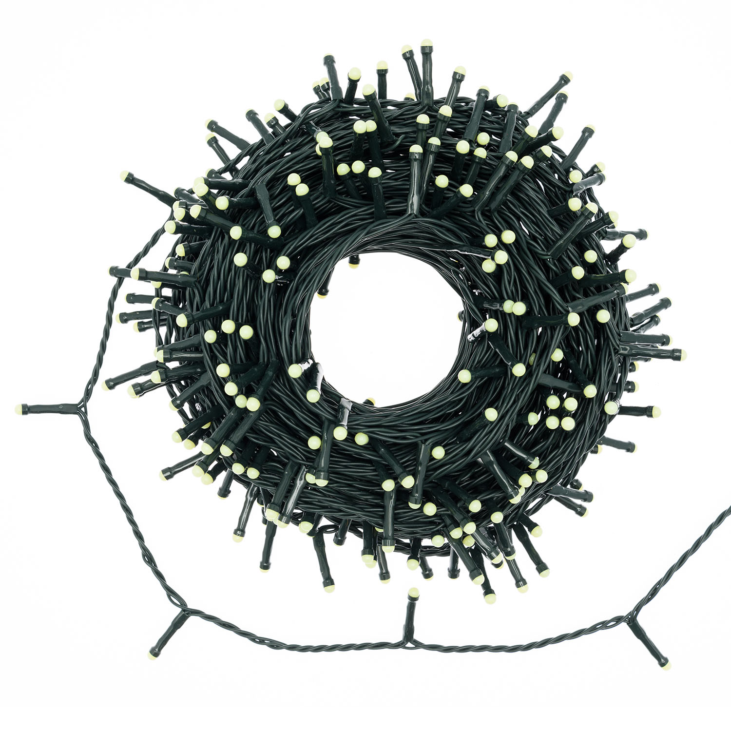 Lichterkette 25 m, Solarpanel und Transformator inklusive 4 Lichterkette 25 m, Solarpanel und Transformator inklusive 4