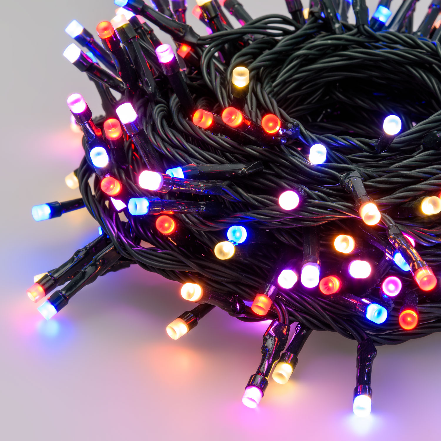 LED Verlängerung Wonder Lichterkette 16 m, 200 LEDs RB und Warmweiß 12 LED Verlängerung Wonder Lichterkette 16 m, 200 LEDs RB und Warmweiß 12