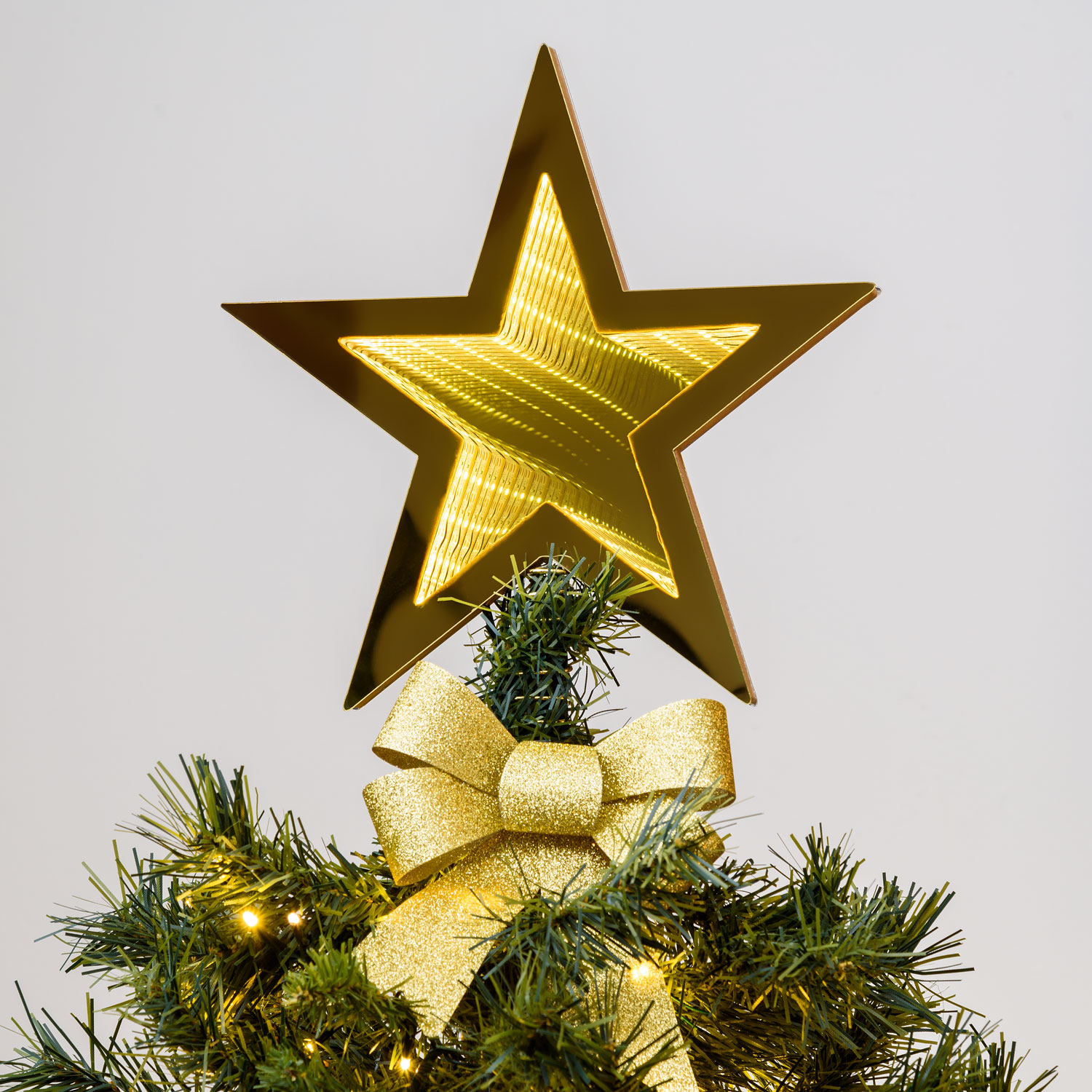 Cimier étoile Ø 25 cm, led blanc chaud traditionnel 5 Cimier étoile Ø 25 cm, led blanc chaud traditionnel 5