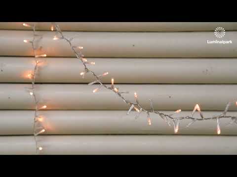 MiniCluster Lichterkette 30,5 m, 1500 LEDs extra warmweiß 2 MiniCluster Lichterkette 30,5 m, 1500 LEDs extra warmweiß 2