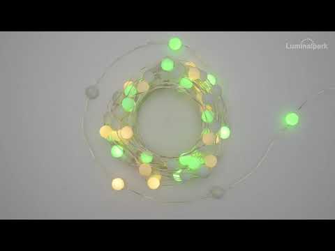 Dekolichterkette 100 MiniKugeln Gummy, MicroLEDs Multicolor 2 Dekolichterkette 100 MiniKugeln Gummy, MicroLEDs Multicolor 2