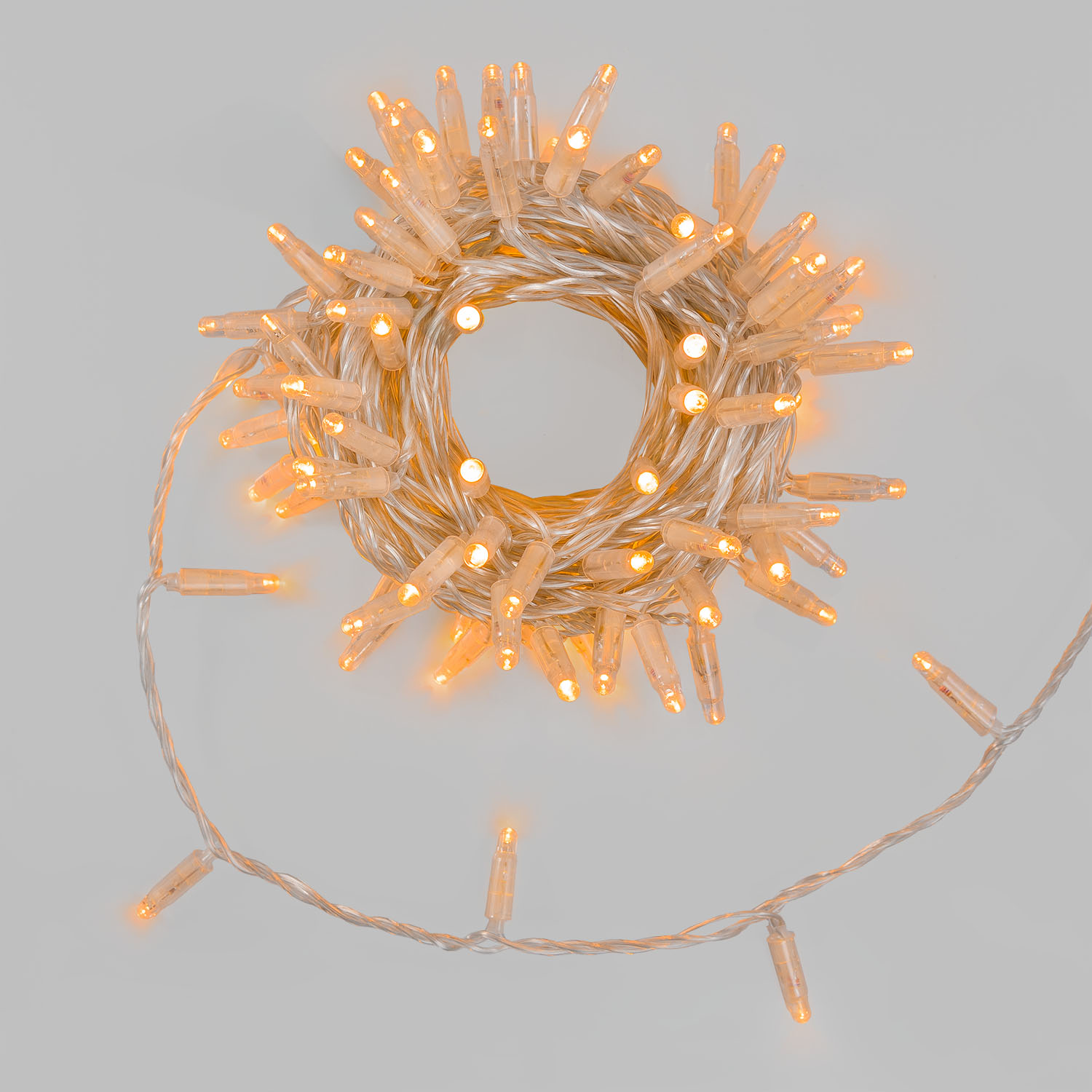 Connect ProLine Lichterkette 36V, 12 m, 120 Maxiled warmweiß, transparentes Kabel, erweiterbar Connect ProLine Lichterkette 36V, 12 m, 120 Maxiled warmweiß, transparentes Kabel, erweiterbar