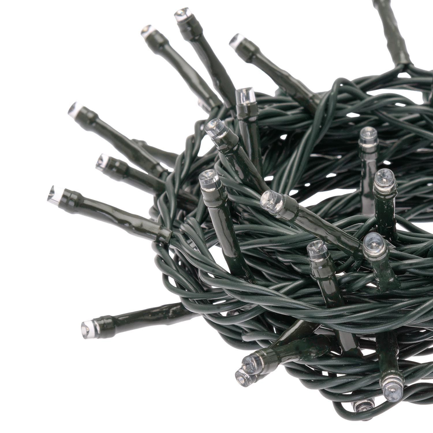 Guirlande Connect+ 5 m, 50 led bleus, câble vert, prolongeable 4 Guirlande Connect+ 5 m, 50 led bleus, câble vert, prolongeable 4