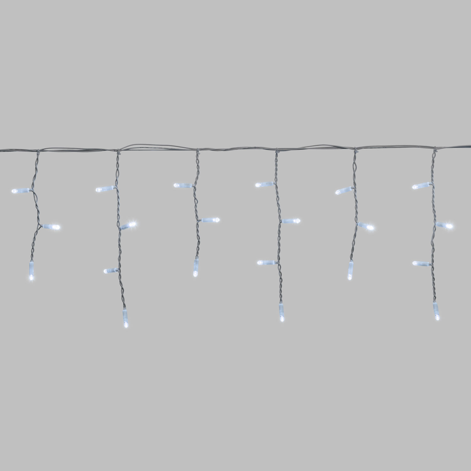 Stalattite 3,2 x h 0,4 m, 56 superled bianco freddo, cavo bianco, prolungabile 5 Stalattite 3,2 x h 0,4 m, 56 superled bianco freddo, cavo bianco, prolungabile 5