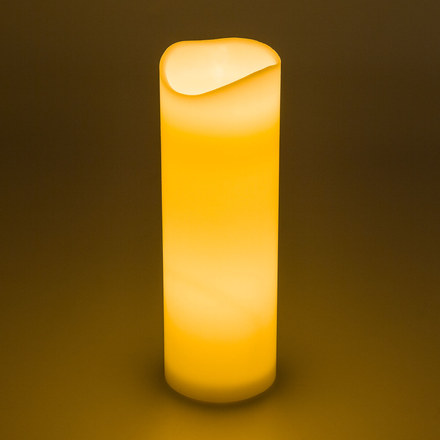 Vela led marfil de cera rústica, h 30 cm, Ø 10 cm 4 Vela led marfil de cera rústica, h 30 cm, Ø 10 cm 4