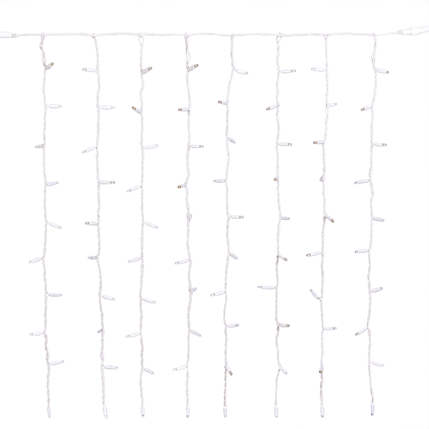 Tenda 4 x h 1 m, 320 maxiled bianco caldo, cavo bianco, prolungabile, IP67 5 Tenda 4 x h 1 m, 320 maxiled bianco caldo, cavo bianco, prolungabile, IP67 5