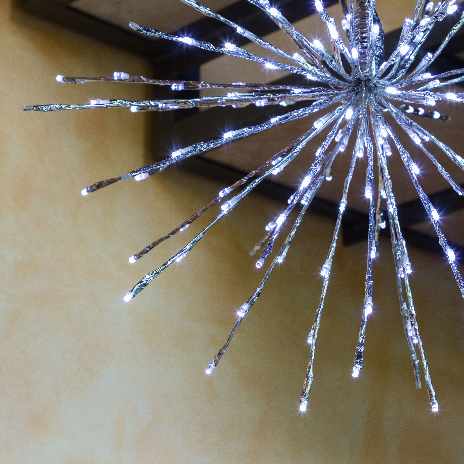 TWIGball argento, h. 60 cm, led bianco freddo 3 TWIGball argento, h. 60 cm, led bianco freddo 3