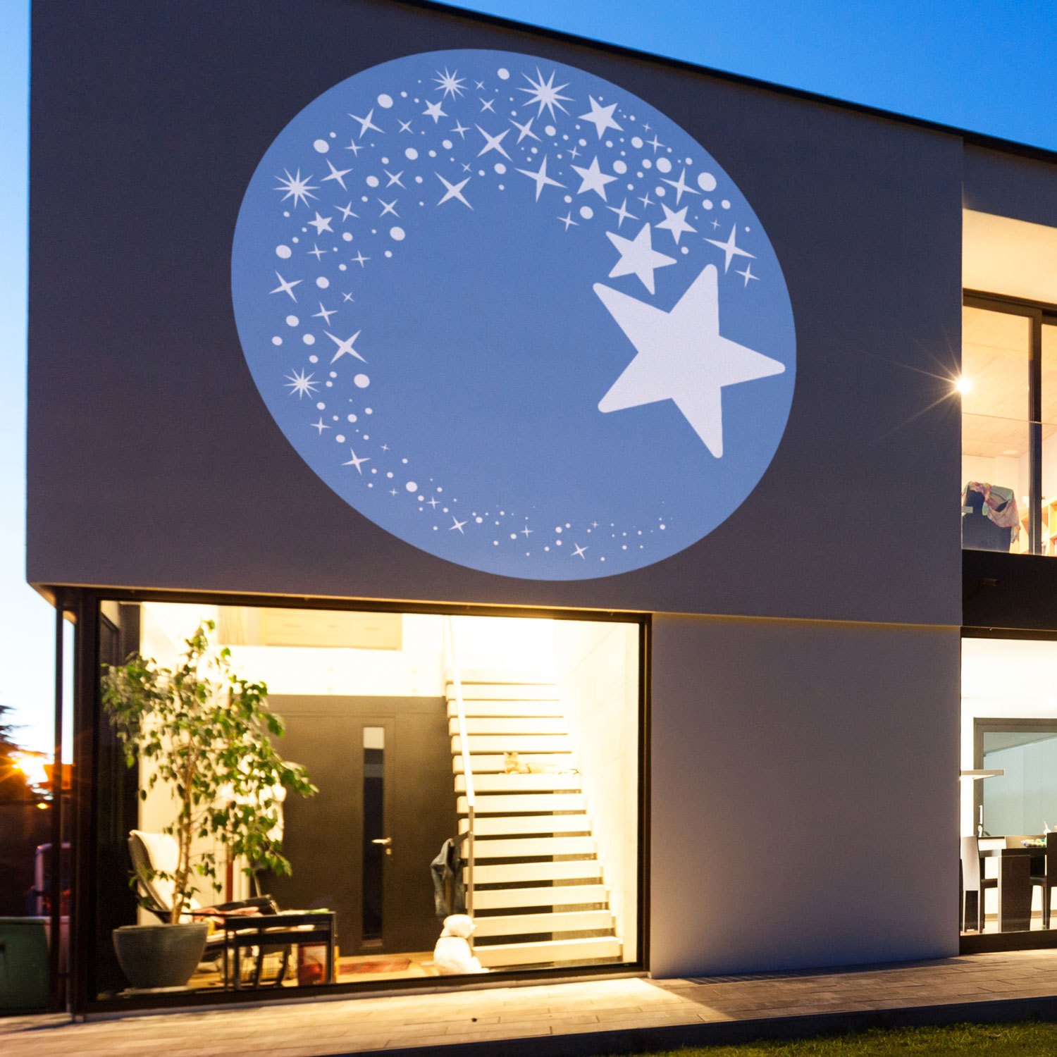 Gobo azul Estrellas Ø 30mm 2 Gobo azul Estrellas Ø 30mm 2