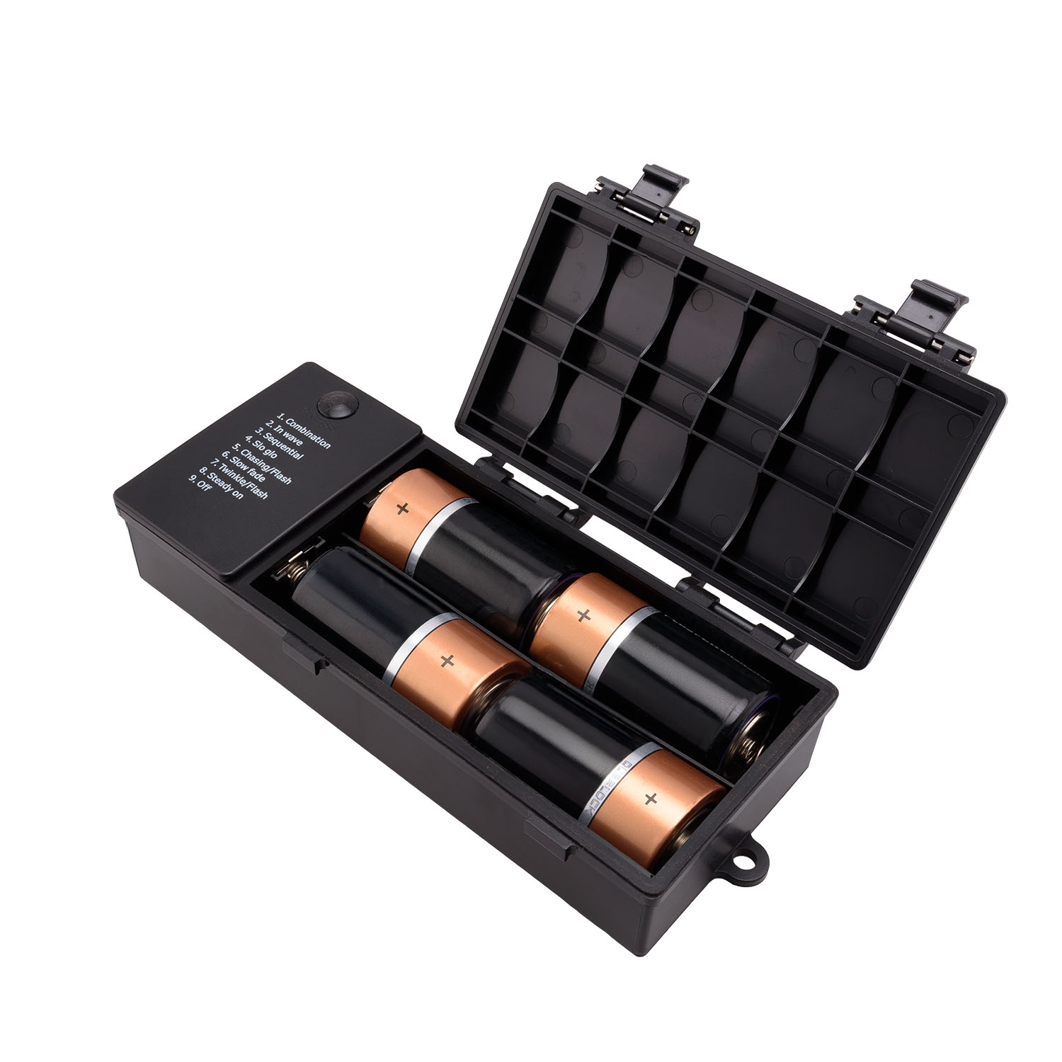 Porte-piles avec Contrôleur mémoire Connect+ jusqu'à 800 led 4 Porte-piles avec Contrôleur mémoire Connect+ jusqu'à 800 led 4